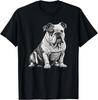 Lustiges Bulldoggen-Hundegeschenk Unisex-T-Shirt