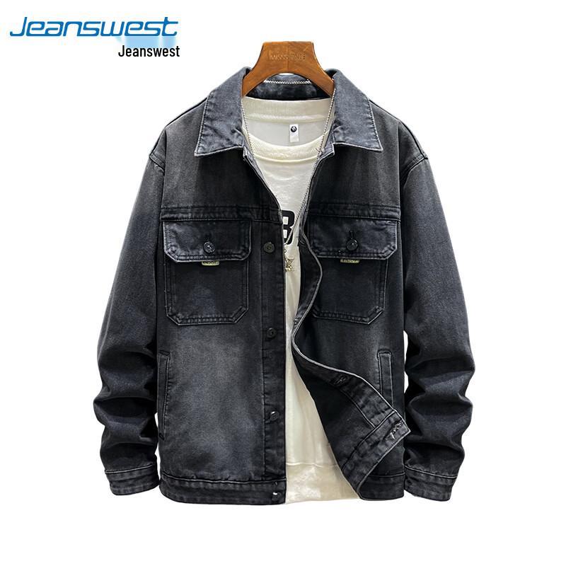 

Jeanswest Men s Loose Fit Denim Jacket L
