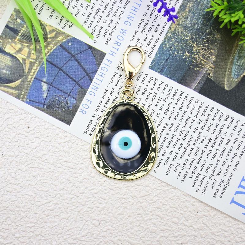 Creative Turkish Evil Eye Pendant Keychain Resin Exquisite Backpack Pendant Hanging Decoration Accessories Gifts
