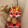 3845 Stukjes Schattige Rode Draak Bouwstenen, Dieren Serie Set, Decoratieve Items, Halloween/Dankzegging/Moederdag/Kerstcadeaus