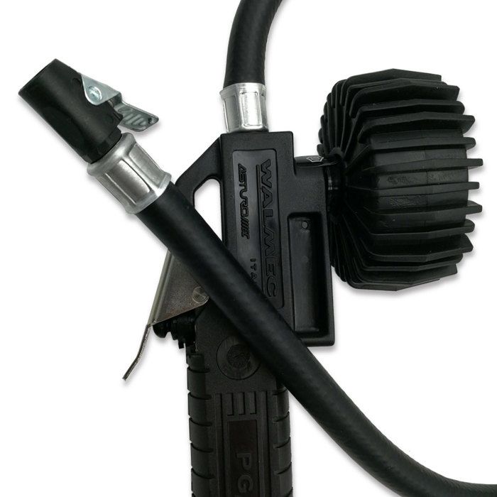 Manomètre de gonflage - OSE - Pistolet de gonflage - Pression de 0 à 10 bars - Plastique - Noir