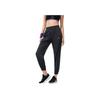 Li-Ning Solid Color Quick-Dry Drawstring Breathable Loose Sports Pants Women Bottoms Black AYKT500-3