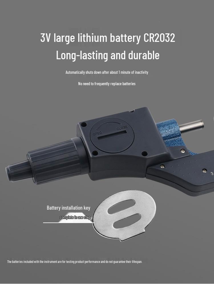 High Precision 0-25mm Electronic Digital Micrometer Caliper