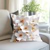 1pc Super Soft Printed Flowers Fresh Throw Pillow CasePrint Cushion Coverhome Decoration1818inch
