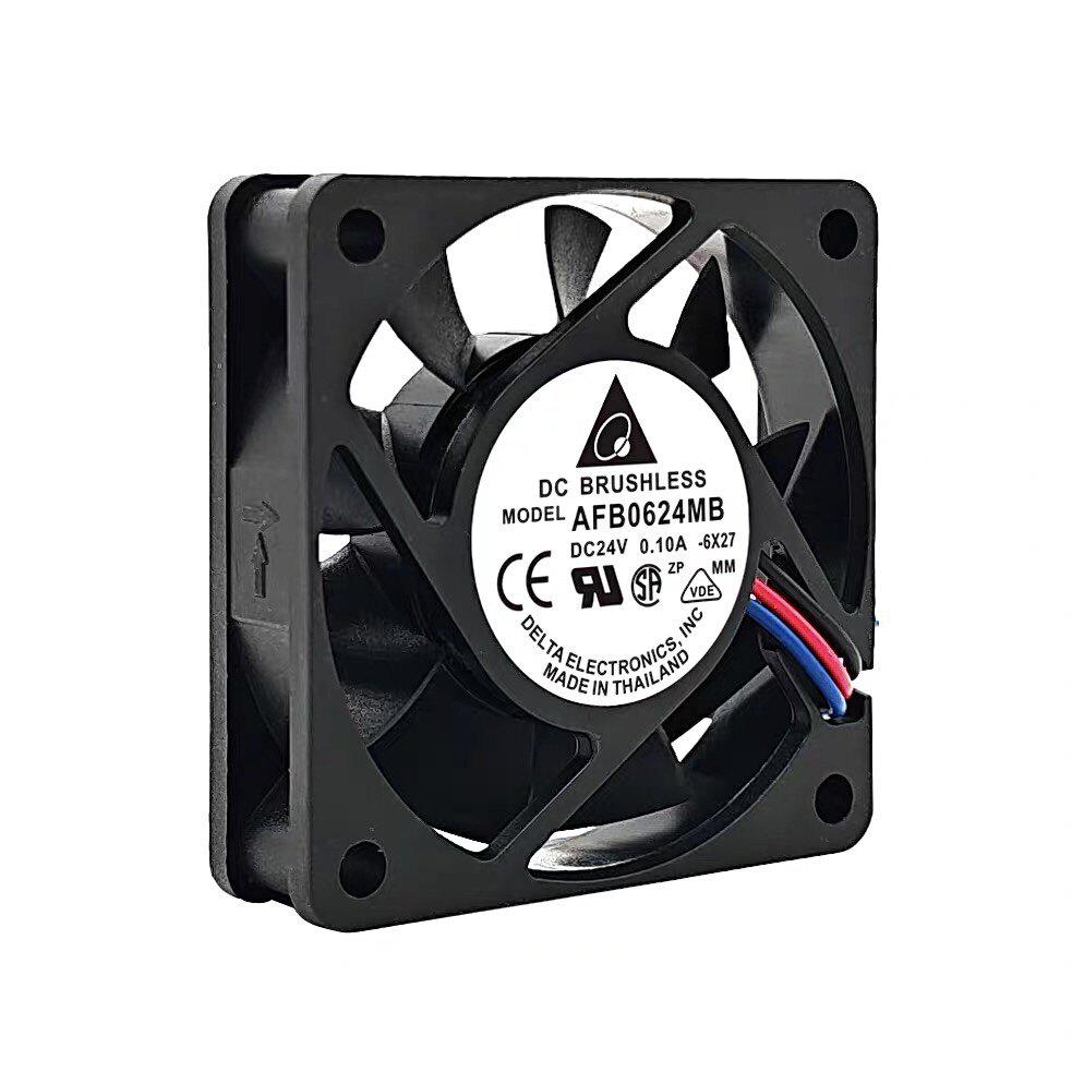 Delta AFB0624MB 24V 0.10A Cooling Fan 60x60x15mm for Yaskawa Drive
