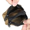 Nylon Tactically Waist Bags Double Pockets Mini Wallets Money Keys Purse Outdoor Small Utility Belt Pouch Wear Resistant