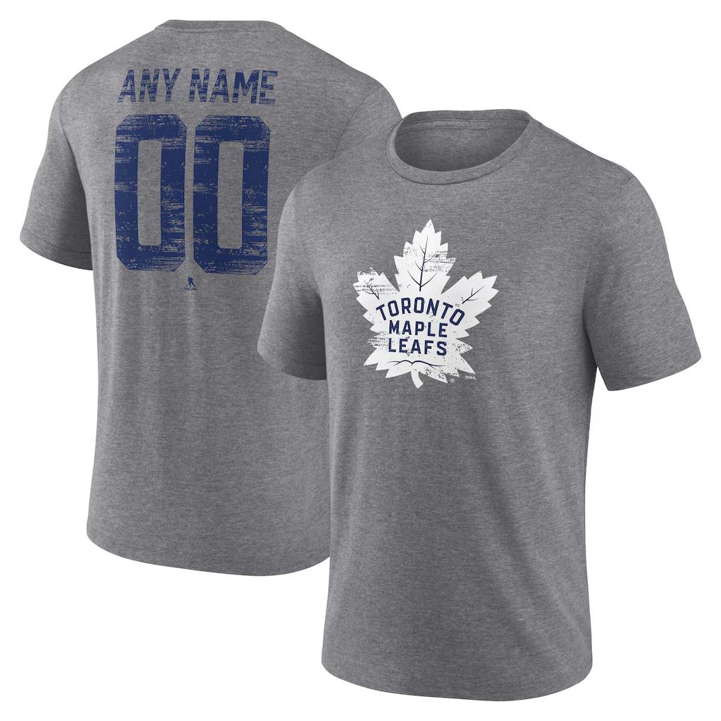 Auston Matthews Toronto Maple Leafs Fanatics Authentic Stack Name  Number Men and Women Comfortable Breathable Casual TShirt S