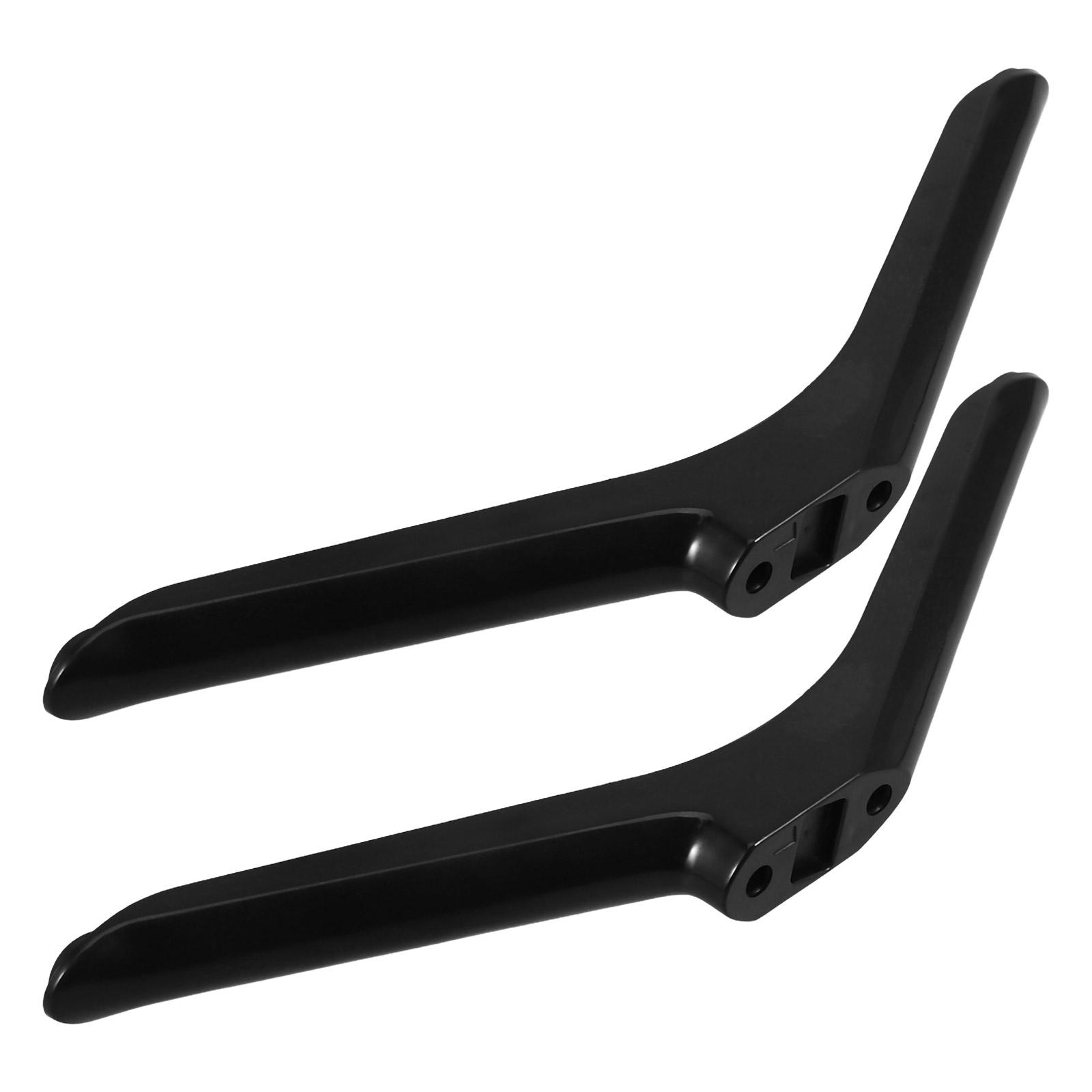 2 pièces Pieds de rechange pour support TV Antidérapants Réglables Support de montage universel Accessoires de support Pour TV intelligente 32 pouces