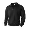 Spring And Autumn Jacket For Young Men, Casual Long-Sleeve Knit Sweater, Men Zip-Up Sweatshirt