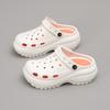 CH Hole Shoes New Heightened Thick-soled Non-slip Summer Outdoor Beach Baotou Drag Home Cool Slippers