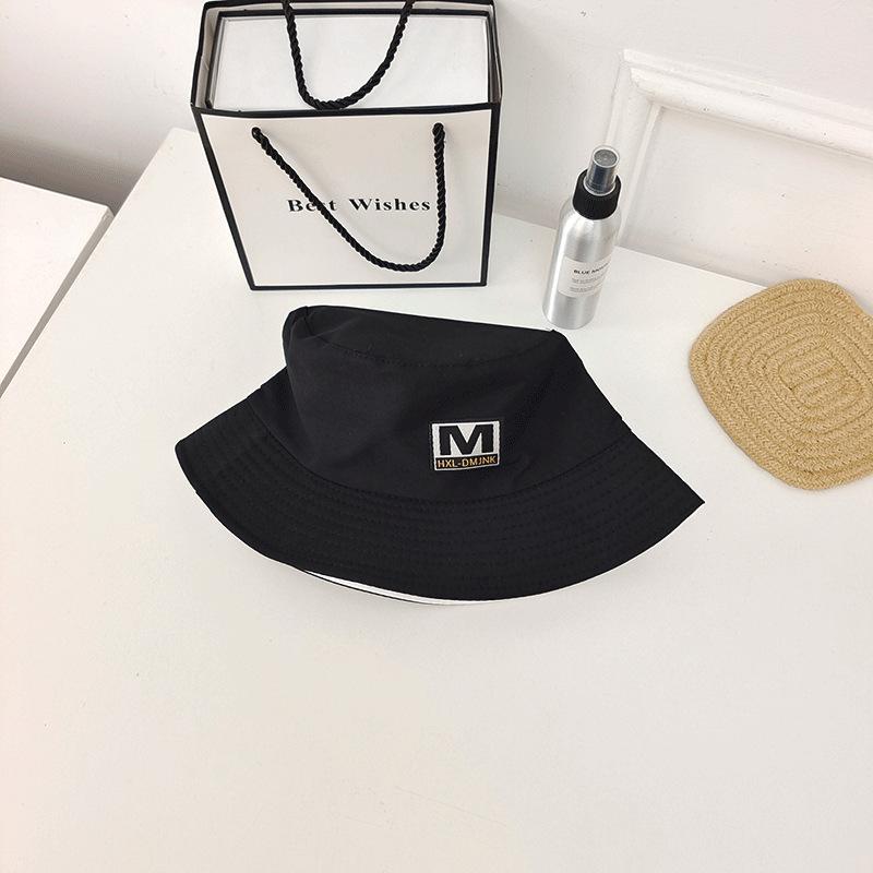 

Японская трендовая тканевая кепка, защита от солнца, тень для лица, весна-лето, шляпа рыбака, для пары чёрный