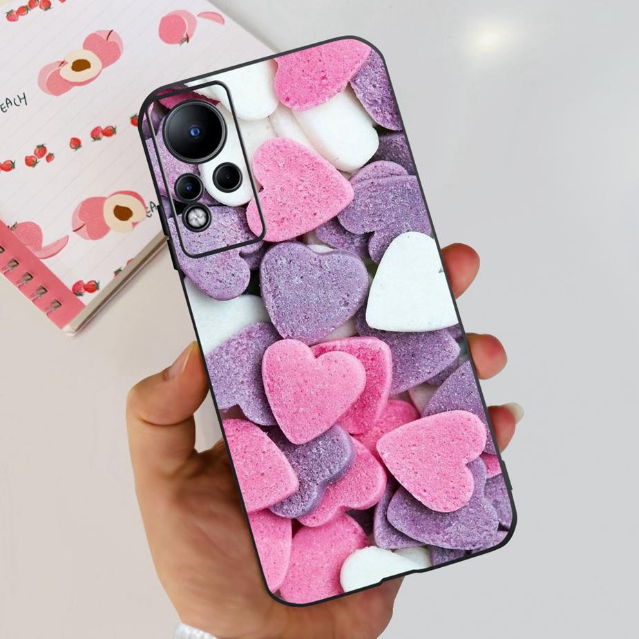 For Infinix Note 11 Case X663 X663B Cute Fashion Painted Cover Case For Infinix Note 12 Note12 Note11 X663C Soft TPU Fundas Capa