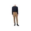 Polo Ralph Lauren Maglia Polo a Manica Lunga Monocolore Ricamata con Logo Uomo top Blu 710876852-003