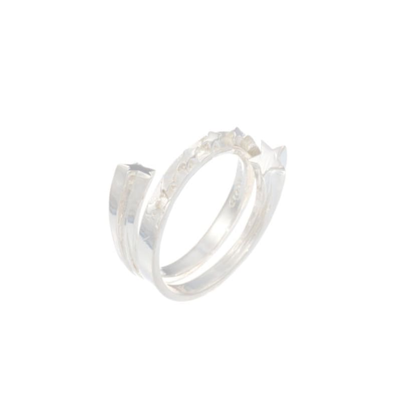 Cerofar STAR LOPE RING SILVER