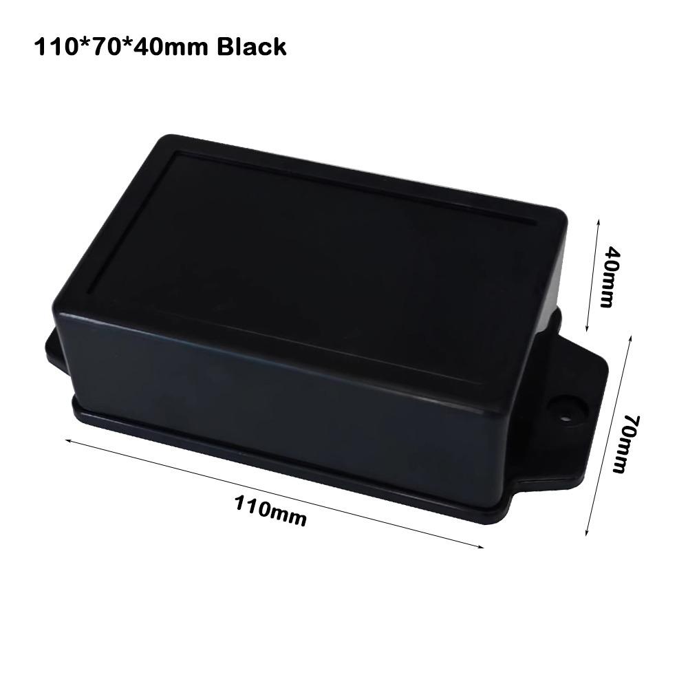 White Black Project Enclosure Boxes Waterproof Housing Instrument Case  Electronic Supplies