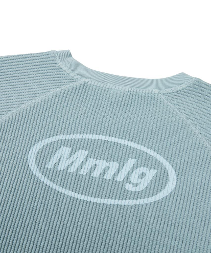 MMLG Dyed Waffle Lsv-T (Sky Blue)