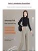 Woodpecker Women's High-Waist Fleece Lined Wide-Leg Pants Autumn/Winter 2025