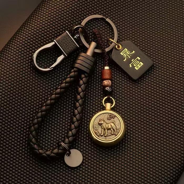 Starry Sky Bear High-End Keychain for Men and Women