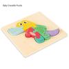 Wooden 3D Puzzle for Early Education: Infant & Toddler Intellectual Development, Hand-Eye Coordination Toy for 1-3 Year Old Boys & Girls