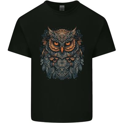 A Mythical Owl Fantasy Tribal Mens Light Cotton T-Shirt Unisex T-Shirt