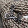 5 10 pcs Lot Zinc Alloy Mini Carabiners Spring Backpack Clasps EDC Keychain Carabiner for Hiking Climbing Camping