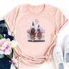 Style Trend Tee Top Fashion T Shirt Clothing 90s Stylish Lovely Sweet Casual Short Sleeve Unisex Print Lady FeUnisex Graphic T-shirt