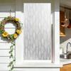 Frosted Window Privacy Film Heat Window Cling Anti-Glare UV Blocking Static Door Covering Decals for Bathroom