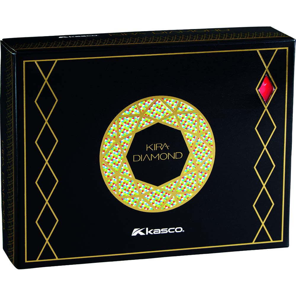 KASCO Golfbälle Kira Diamond, Rot, Dutzend KIRA DIAMOND
