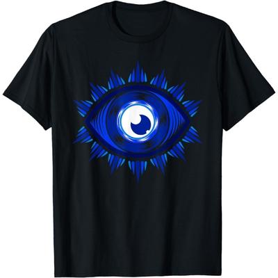 ZPLuz Evil Eye Mandala Spiritual Healing Yoga Zen Chakra T-Shirt