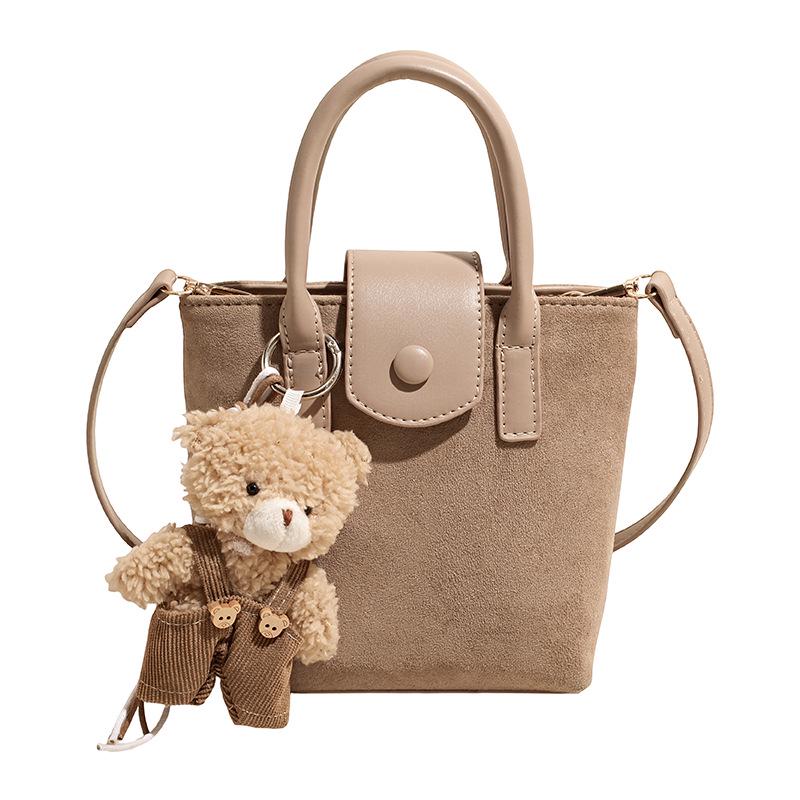 Sweet & Trendy 2025 Cute Plush Bucket Bag