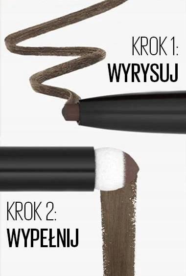 Maybelline Brow Satin Duo Eyebrow Pencil 05 Black Brown 2in1