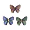 Temperament Butterfly Brooch for Women Embroidered Lapel Pin Accessory Stylish Animal Jewelry for Suits and Dresses