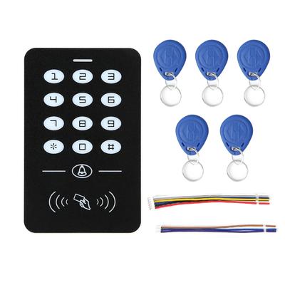 Lettore di Carte RFID con Password Controllo Accessi Porta Controller Senza Contatto Sistema con Tastierino Carta ID