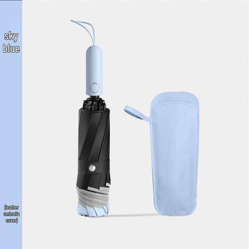 Modern Anti-Storm Semi-Automatic Folding Umbrella