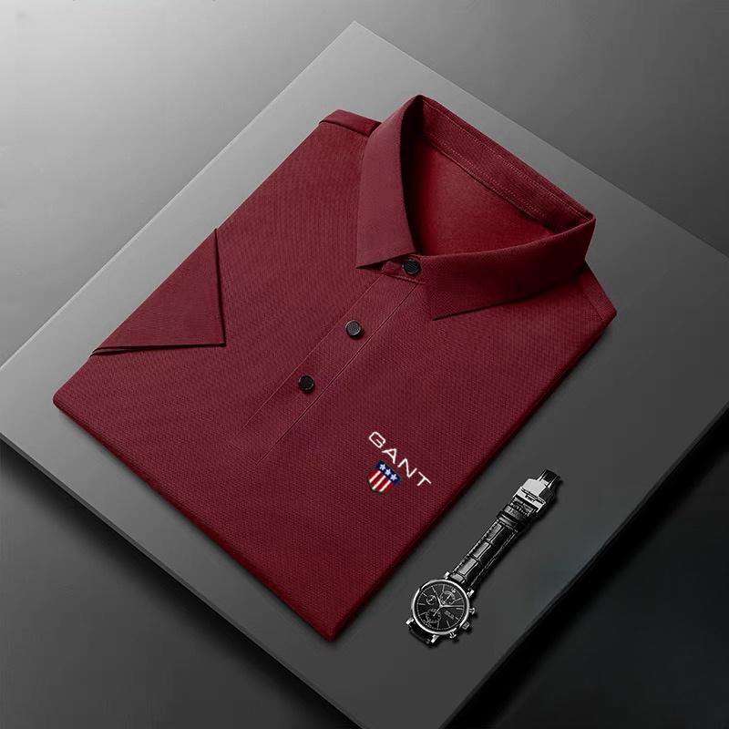 Gant 2025 Sommer Ny Broderi Business Fritid Poloskjorte