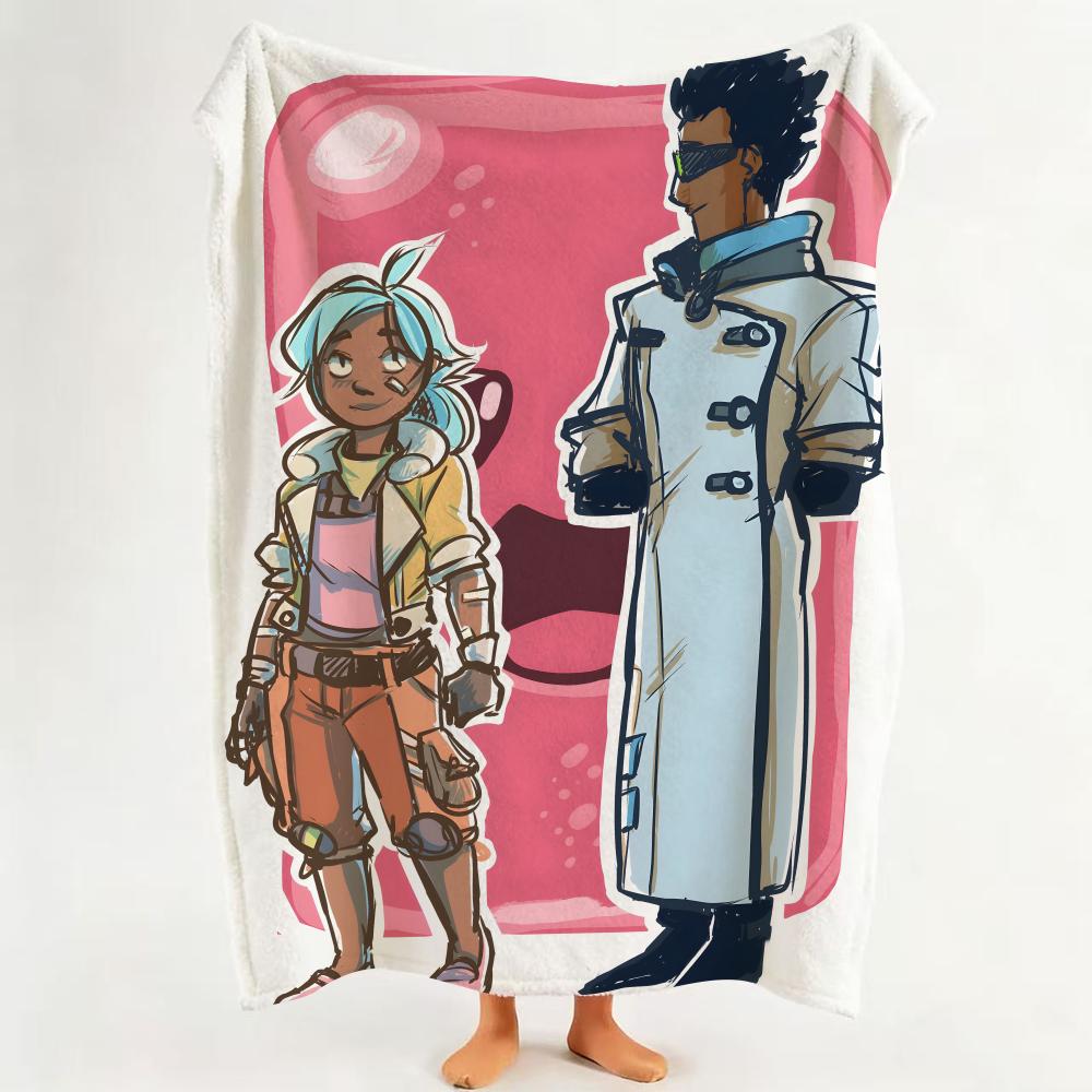 

Game S Slime R Rancher Throw Flannel Throw Blanket Suitable for Sofa Living Room Bedroom 75cmx90cm