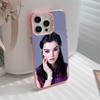 Hailee Steinfeld Pink Translucent Mobile Phone Case for iPhone 17 16 15 14 13 12 11 X XR XS 8 7 Air Pro Max Plus Colorful Cover
