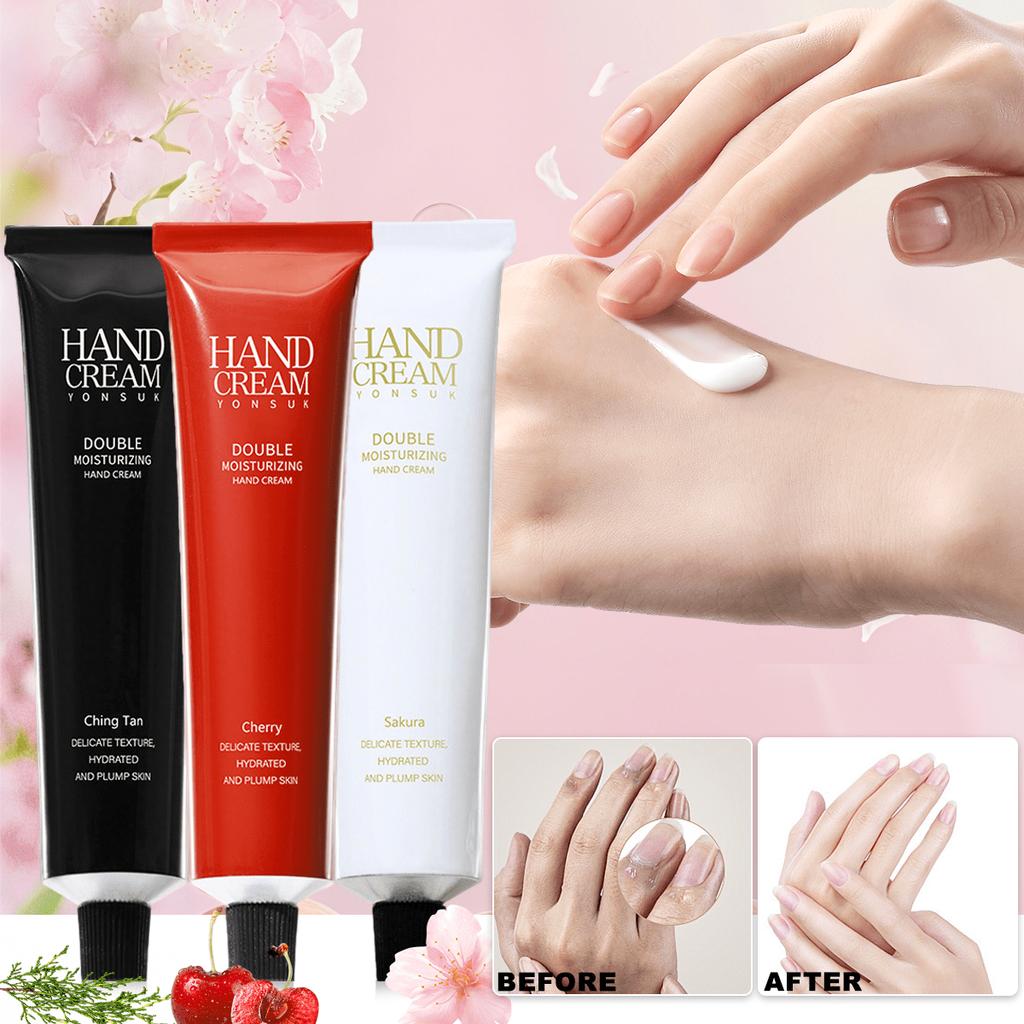 1PC White Cherry/Qingtan/Cherry Hand Cream, Moisturizing Cream, 75g, Contains Butanediol, Glycerol I