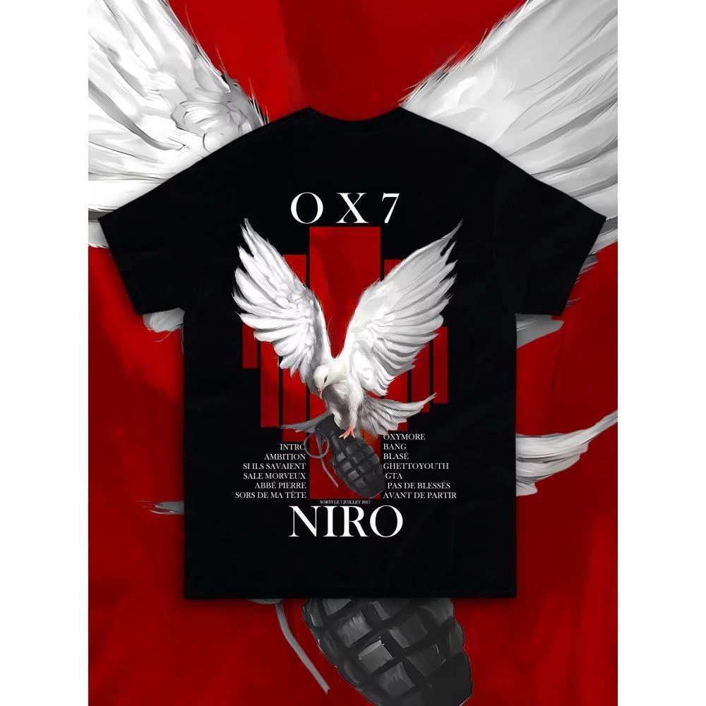 

Новые рубашки и футболки Футболки для мужчин Футболка оверсайз Высокое качество Футболка с коротким рукавом Мужская с графикой Мужская Y2k Оверсайз Хлопок L