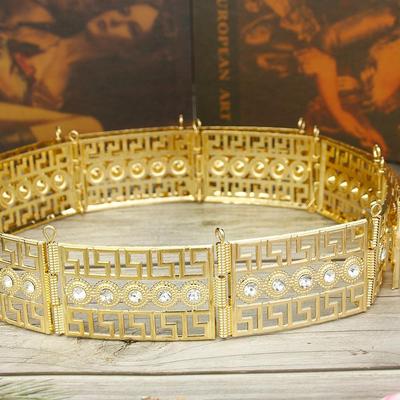Gold Color Robe Belt Women Dress Waist Chain Wedding Belt Bride Jewelry Body Chain Gift