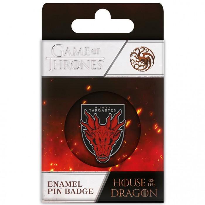 Game Of Thrones: House Of The Dragon Dragon Enamel Badge