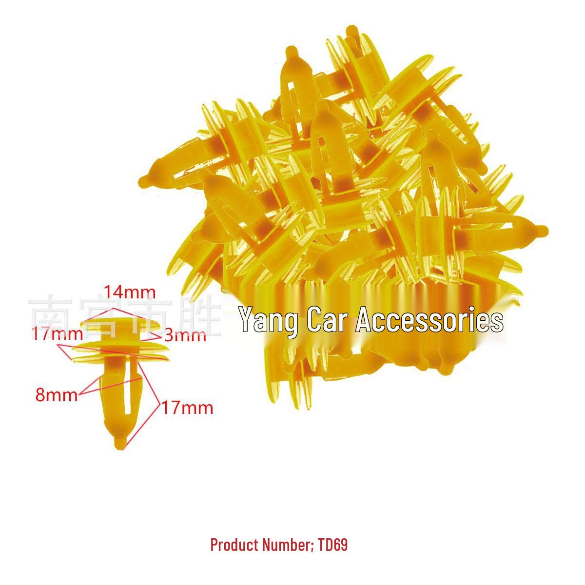 

Chrysler 300C/Sebring/Journey/Cherokee Interior Door Panel Trim with Mounting Clips 10000