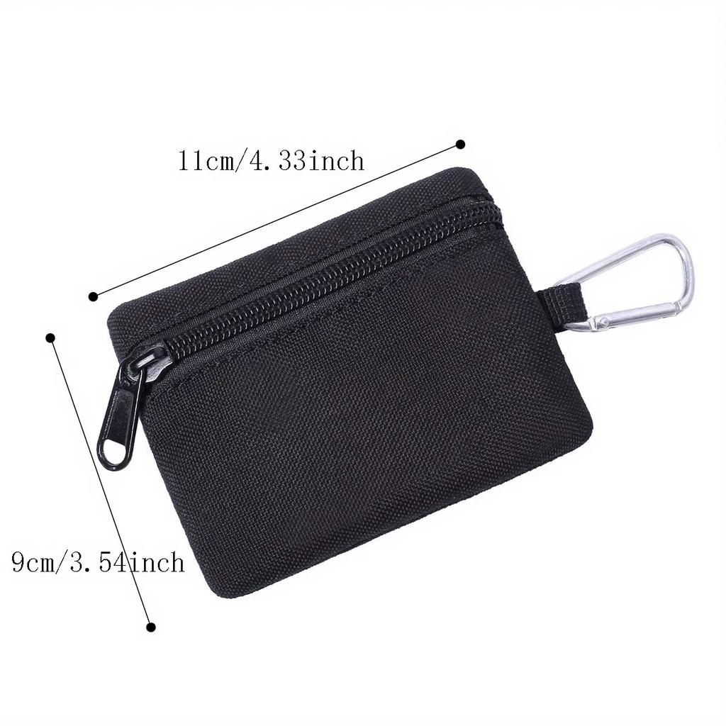 High Quality Outdoor Tactical Coin Purse Key Bag for Military Enthusiasts Zipper Wallet Durable Sports Storage Accessory Waist