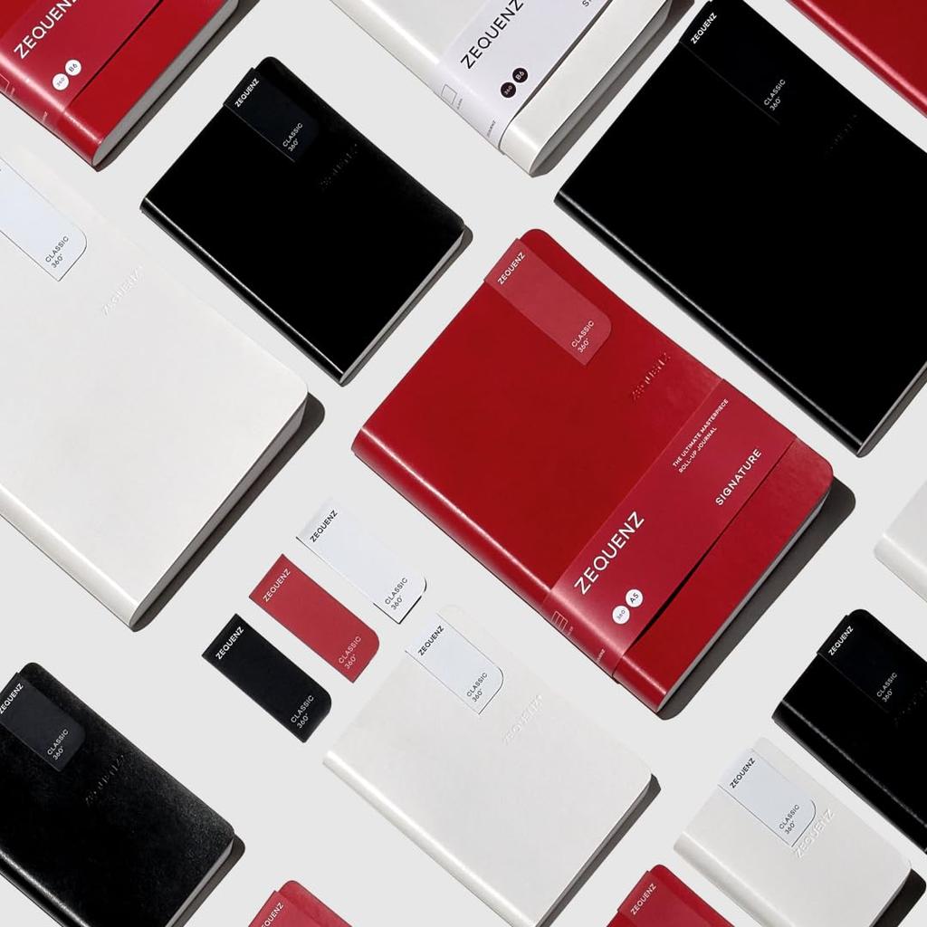 Zenith Enterprises Sequence Slim L Squared Black 360_Note (A5)