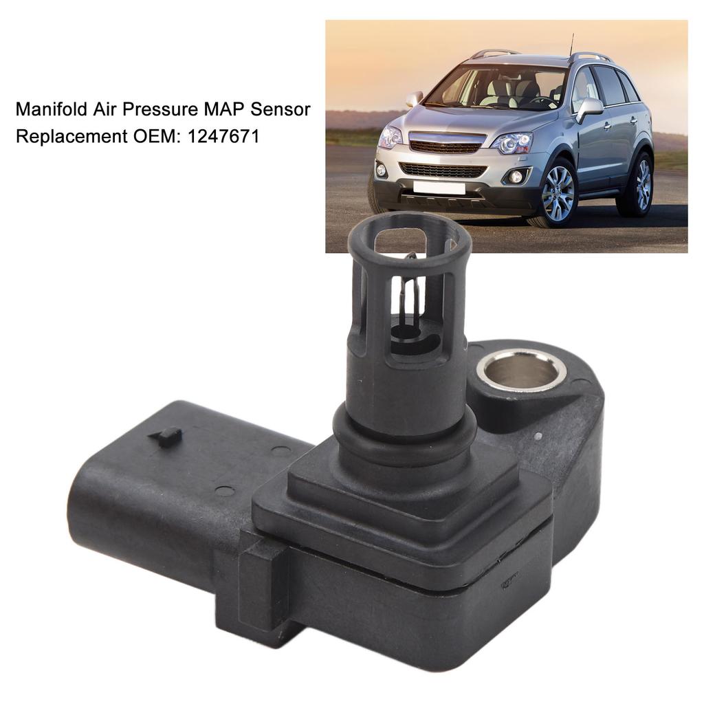 Manifold Absolute Air Pressure MAP Sensor 55593802 Replacement For Astra J B16DTL B16DTH 2010 To 16