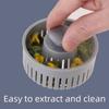 Houseeker 3 in 1 Pop Up Sink Filter ABS Kitchen Sink Strainer Drain Basket Stopping Blockage Bouncing Core Leak-proof Plug Cover