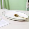 Haoya Jingdezhen Ceramic 12-inch Fish Plate - Happy Cabin Design