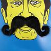 Fake Mustache Self Adhesive Novelty Fake Mustache,Fake Beard Mustache for Mustache Party Halloween Festival Performances