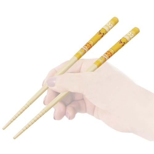 Skater ANT4-A Bamboo Safety Chopsticks, 21cm, Pok?mon Pikachu Design