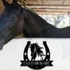 Metal Sign Horse Wall Art Home Outdoor Decor Personalized Gift